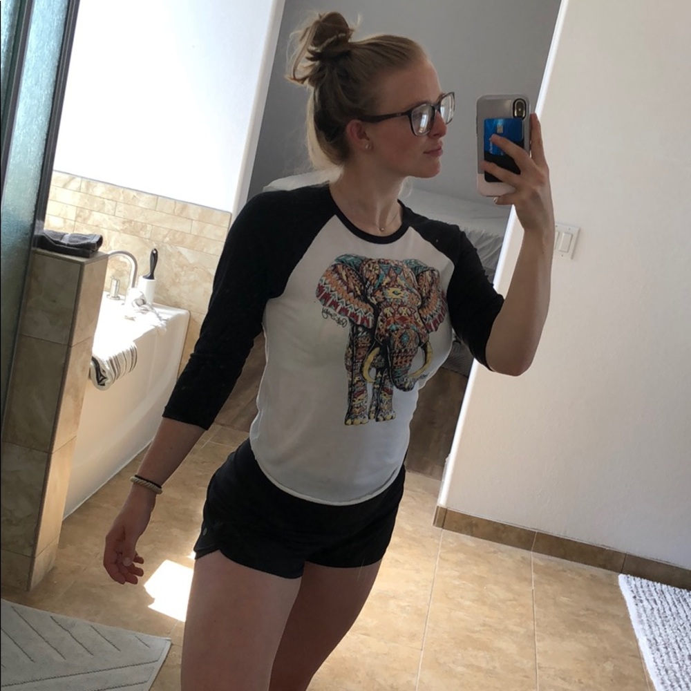 Riot society 3/4 lengths tee